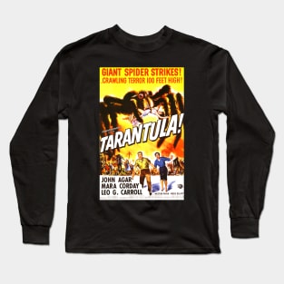 Classic Science Fiction Movie Poster - Tarantula Long Sleeve T-Shirt